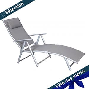 fete des meres 2023 cadeau chaise longue bain de soleil - univers du pro